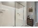 Large walk-in shower with built-in seat at 1255 N Arizona Ave # 1109, Chandler, AZ 85225