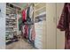 Large walk-in closet with ample shelving and hanging space at 1255 N Arizona Ave # 1109, Chandler, AZ 85225