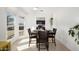 Casual dining area with bay window and view of backyard at 1437 W Ross Ave, Phoenix, AZ 85027