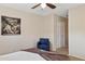 Serene bedroom with a comfy chair and large closet at 15212 N Palmetto Ln, Fountain Hills, AZ 85268