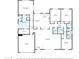 This is a marketing floor plan showcasing a home's layout, dimensions, and room arrangements at 15212 N Palmetto Ln, Fountain Hills, AZ 85268