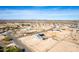 Aerial view of a house and surrounding desert landscape at 1529 S 357Th Ave, Tonopah, AZ 85354