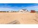 Large backyard with gravel and a shed at 1529 S 357Th Ave, Tonopah, AZ 85354