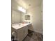 Clean bathroom with vanity, toilet and shower at 16425 W Latham St, Goodyear, AZ 85338