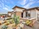 House exterior with cacti and stone pathway at 16833 S 177Th Ln, Goodyear, AZ 85338