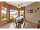 Bright breakfast nook with view to backyard, perfect for morning coffee at 1902 E Bruce Ave, Gilbert, AZ 85234