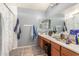 Clean bathroom with double vanity and shower/tub combo at 2016 N Ensenada Ln, Casa Grande, AZ 85122