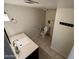 Bathroom with toilet, sink, and shower at 2168 E Sanos Dr, Tempe, AZ 85281