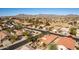 Aerial view of neighborhood, showing homes and golf course at 23205 W Arrow Dr, Buckeye, AZ 85326