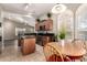 Modern kitchen with stainless steel appliances and island at 23205 W Arrow Dr, Buckeye, AZ 85326