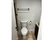 Clean bathroom with toilet and shower at 2606 W Berridge Ln # C208, Phoenix, AZ 85017