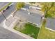 Overhead view of the house and backyard at 3002 E Mitchell Dr, Phoenix, AZ 85016