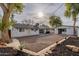 Backyard with gravel and landscaping at 3002 E Mitchell Dr, Phoenix, AZ 85016