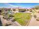 Aerial view of a large backyard with a putting green at 32807 N 15Th Gln, Phoenix, AZ 85085