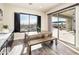 Kitchen breakfast nook with sliding glass doors leading to the backyard at 32807 N 15Th Gln, Phoenix, AZ 85085