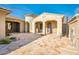 Inviting courtyard entry with stone pavers and desert landscaping at 32807 N 15Th Gln, Phoenix, AZ 85085