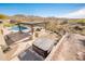 Relaxing hot tub with pergola, outdoor kitchen and mountain views at 32807 N 15Th Gln, Phoenix, AZ 85085