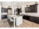 Spacious kitchen with island, stainless steel appliances, and granite countertops at 32807 N 15Th Gln, Phoenix, AZ 85085