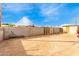 Large backyard with block wall and gate at 4405 W Clarendon Ave, Phoenix, AZ 85031