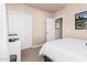 Well-lit bedroom with a double bed and built-in closet at 4777 S Fulton Ranch Blvd # 1027, Chandler, AZ 85248