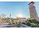 Stone clock tower in community landscape at 4777 S Fulton Ranch Blvd # 1027, Chandler, AZ 85248