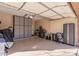 Spacious garage with ample storage cabinets and workbench at 4777 S Fulton Ranch Blvd # 1027, Chandler, AZ 85248