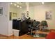 Full-service salon with a salon chair, hair washing station, and ample storage at 4800 N 68Th N St # 228, Scottsdale, AZ 85251