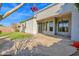 Flagstone patio with access to the backyard at 4835 E Daley Ln, Phoenix, AZ 85054