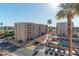 Lovely apartments featuring a sparkling pool and lush landscaping, offering a relaxing and resort-like atmosphere at 7930 E Camelback Rd # 509, Scottsdale, AZ 85251