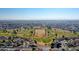 Aerial view of a residential neighborhood near a golf course at 8539 W Lamar Rd, Glendale, AZ 85305