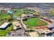 Aerial view of a baseball stadium and surrounding fields at 8539 W Lamar Rd, Glendale, AZ 85305