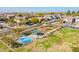 Aerial view showing a community park and homes at 8539 W Lamar Rd, Glendale, AZ 85305