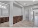 Entryway featuring built-in storage and tiled floors at 8539 W Lamar Rd, Glendale, AZ 85305