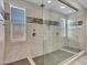 Large walk-in shower with dual shower heads at 8539 W Lamar Rd, Glendale, AZ 85305