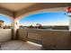 Balcony with city view and hanging lantern at 920 E Devonshire Ave # 4005, Phoenix, AZ 85014