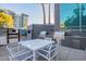 Community BBQ grills and dining tables for outdoor entertaining at 1 E Lexington Ave # 908, Phoenix, AZ 85012