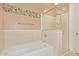 Modern bathroom with a soaking tub and shower at 1 E Lexington Ave # 908, Phoenix, AZ 85012