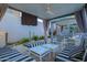 Relaxing covered patio area with comfortable seating at 1 E Lexington Ave # 908, Phoenix, AZ 85012