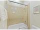 Clean bathroom with a shower/tub combo and updated fixtures at 11127 E Mirasol Cir, Scottsdale, AZ 85255
