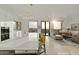 Modern kitchen with island, breakfast bar and amazing views at 11127 E Mirasol Cir, Scottsdale, AZ 85255