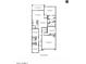 One-story house floor plan with 4 bedrooms, 2 baths, and a 2-car garage at 1543 E Lardner Dr, Casa Grande, AZ 85122