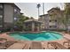 Community pool with a relaxing atmosphere at 2025 E Campbell Ave # 140, Phoenix, AZ 85016