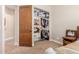 Neatly organized closet with shelves and hanging rods at 2688 E Joy Dr, San Tan Valley, AZ 85140