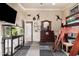 Bedroom featuring a TV, a fish tank, and decor at 2715 W Calle Del Norte Dr, Chandler, AZ 85224