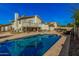 Inviting backyard pool perfect for relaxation and entertaining, with a clear blue sky backdrop at 2715 W Calle Del Norte Dr, Chandler, AZ 85224