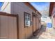 Exterior of shed with window and access door at 2949 E Willow Ave, Phoenix, AZ 85032