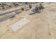 Aerial view of community park with basketball court and playground at 32504 N Cherry Creek Rd, San Tan Valley, AZ 85144