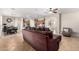 Open living space with a view into the kitchen and dining area at 3332 E Powell Pl, Chandler, AZ 85249