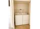 Stacked washer and dryer in a closet at 3840 N 43Rd Ave # 75, Phoenix, AZ 85031