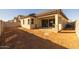New construction home with a large backyard and covered patio at 4275 E Bernice E St, Gilbert, AZ 85295